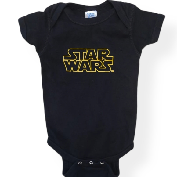 Star Wars black onesie/bodysuit - Picture 1 of 3